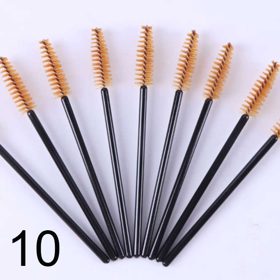 Mascara Brush 50 pieces/bag - many colors