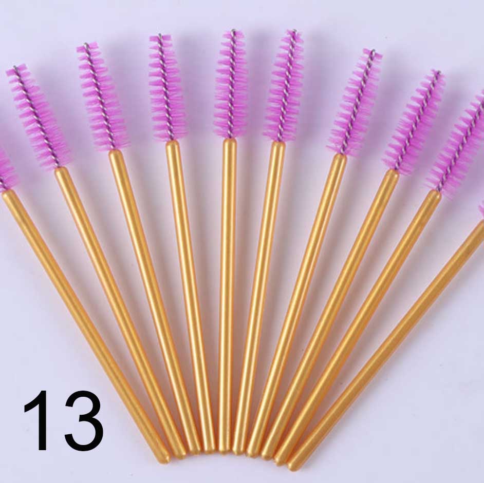 Mascara Brush 50 pieces/bag - many colors