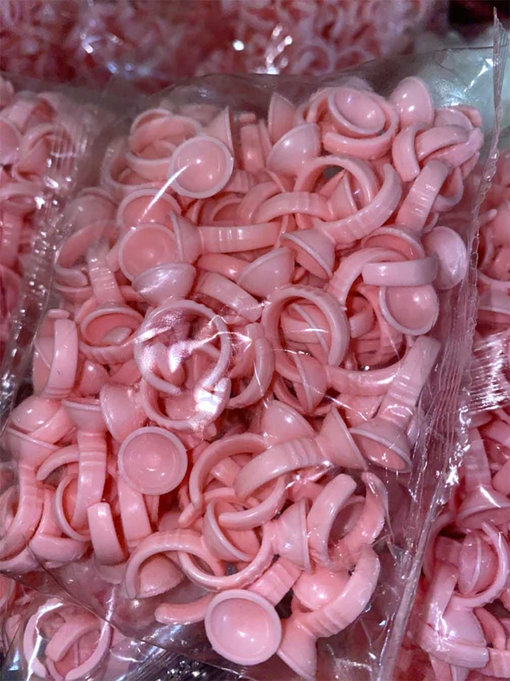 Glue Ring - 50 pieces/Bag , many shapes