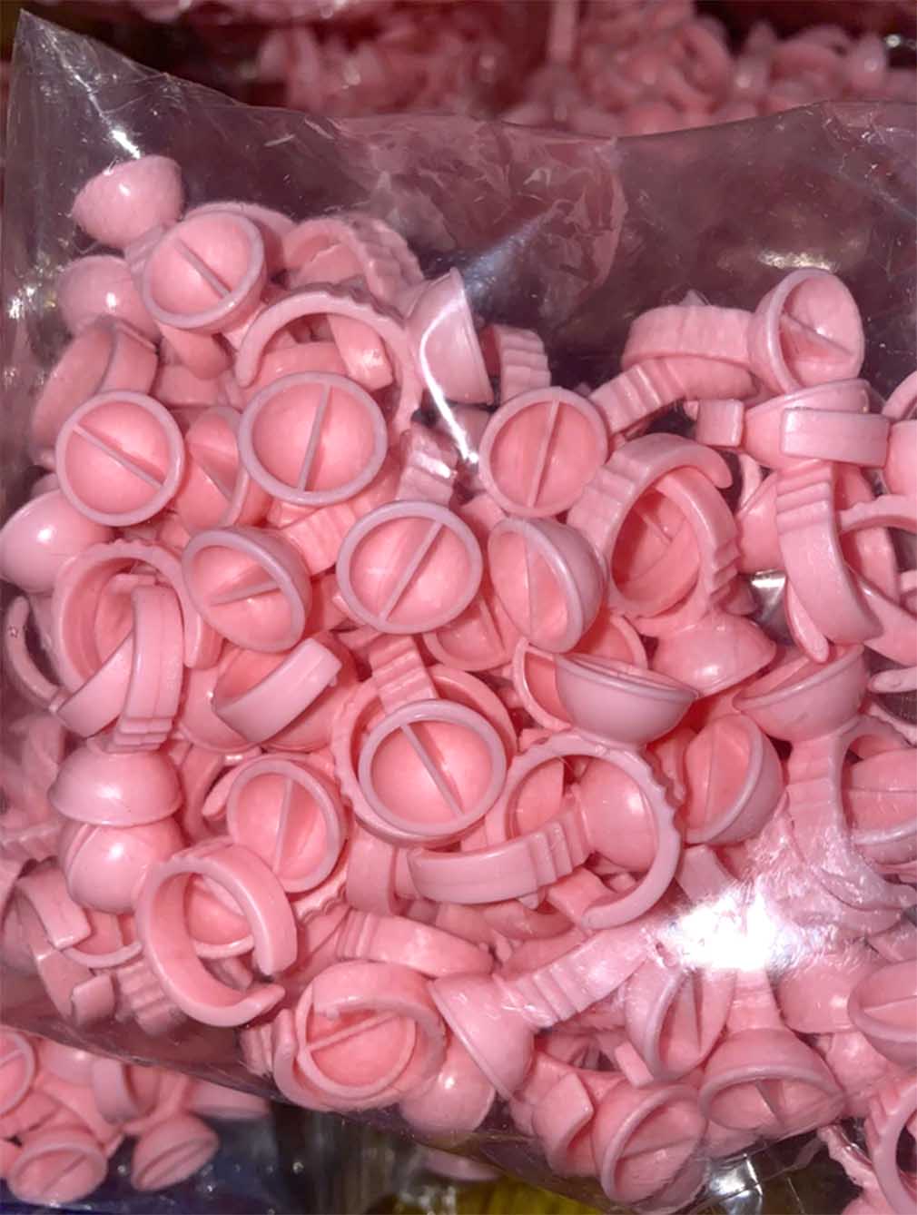 Glue Ring - 50 pieces/Bag , many shapes