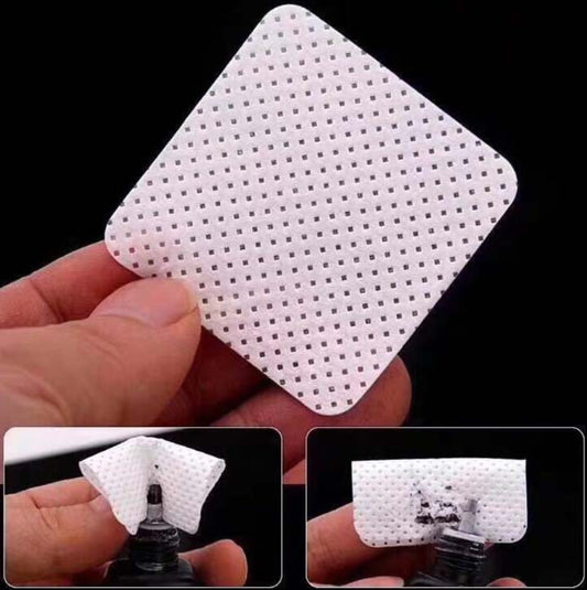 Adhesive Nozzle Wipes Multi Purpose Cotton Wipes 200 pcs