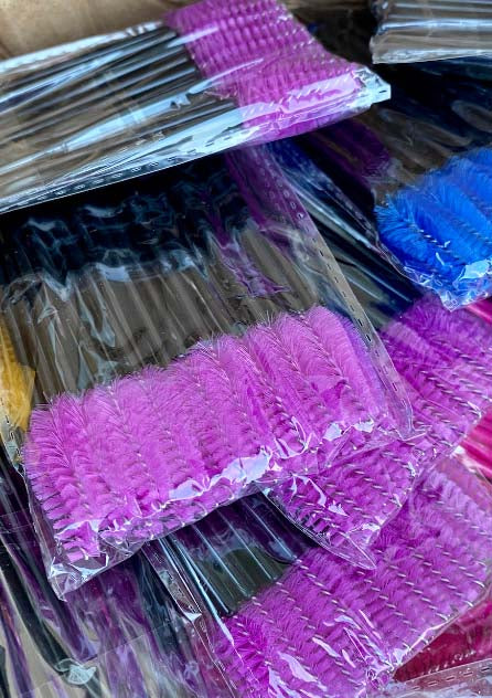 Drop-shaped head brush 25 pieces/bag