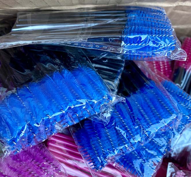 Drop-shaped head brush 25 pieces/bag