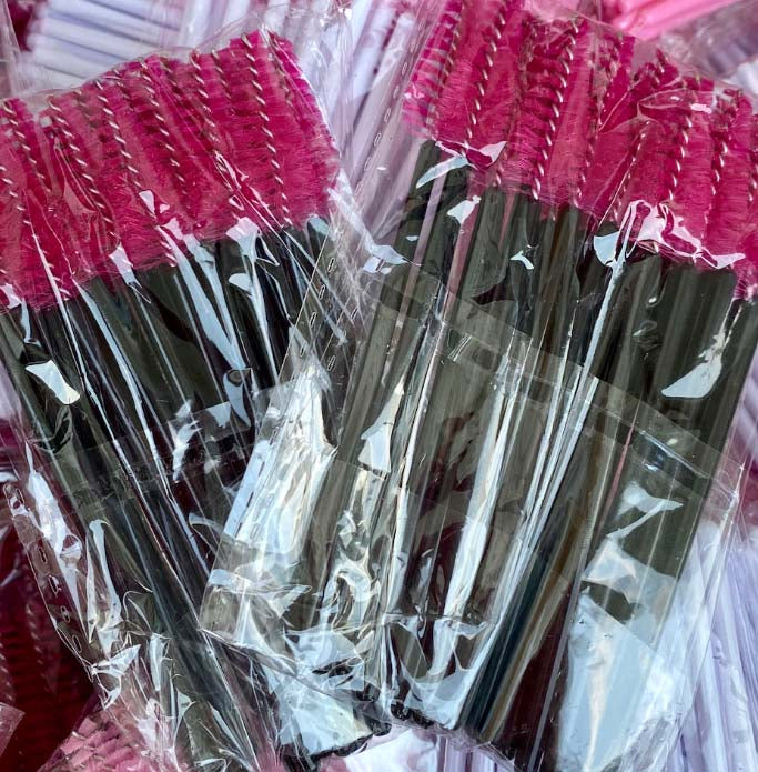 Drop-shaped head brush 25 pieces/bag