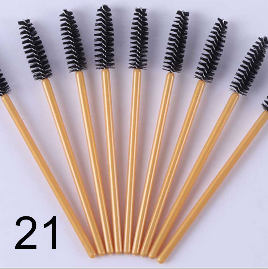 Mascara Brush 50 pieces/bag - many colors