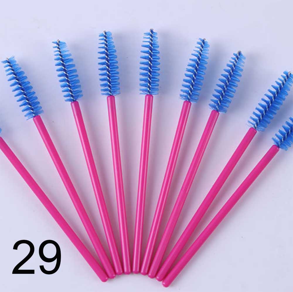 Mascara Brush 50 pieces/bag - many colors