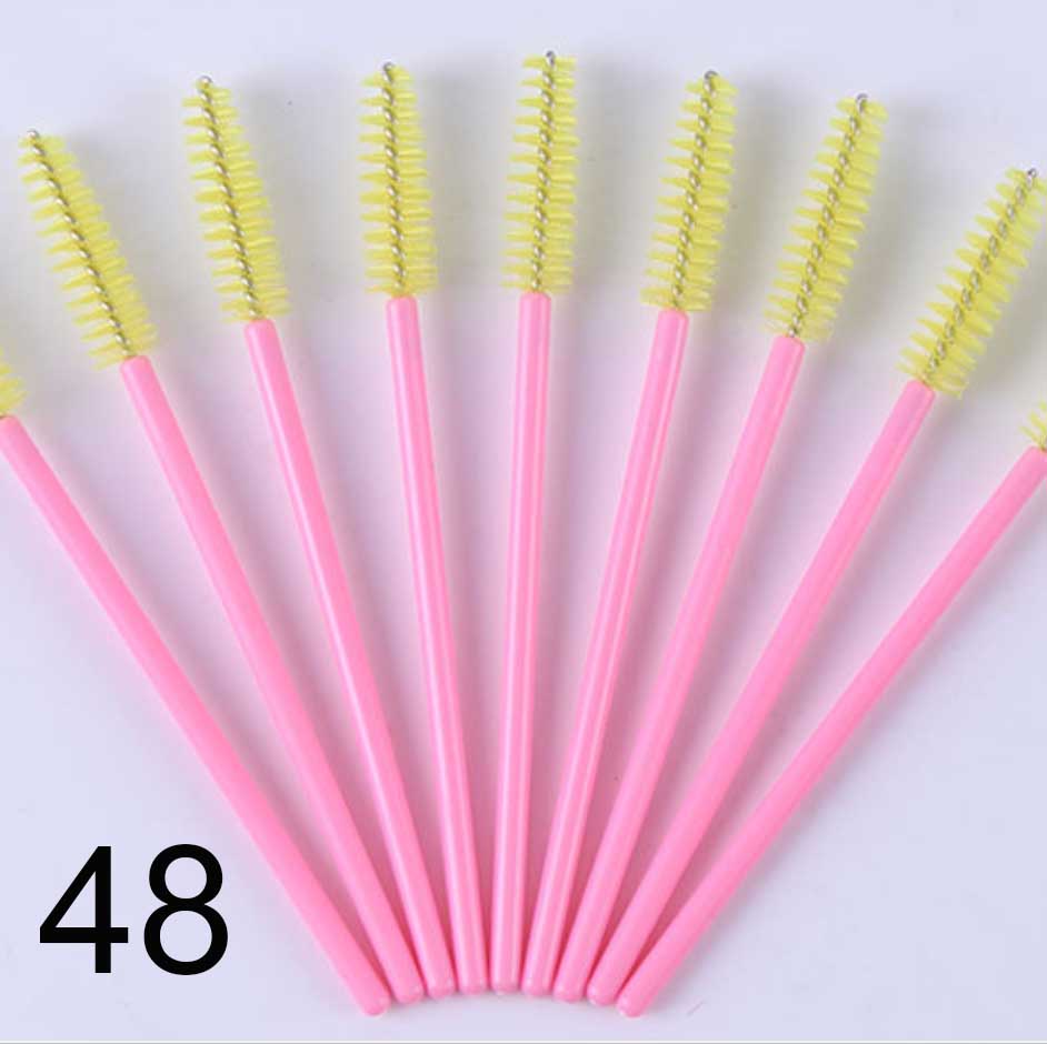 Mascara Brush 50 pieces/bag - many colors