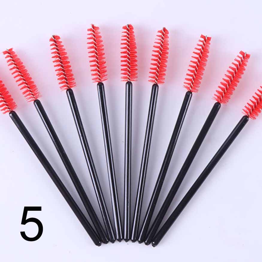 Mascara Brush 50 pieces/bag - many colors