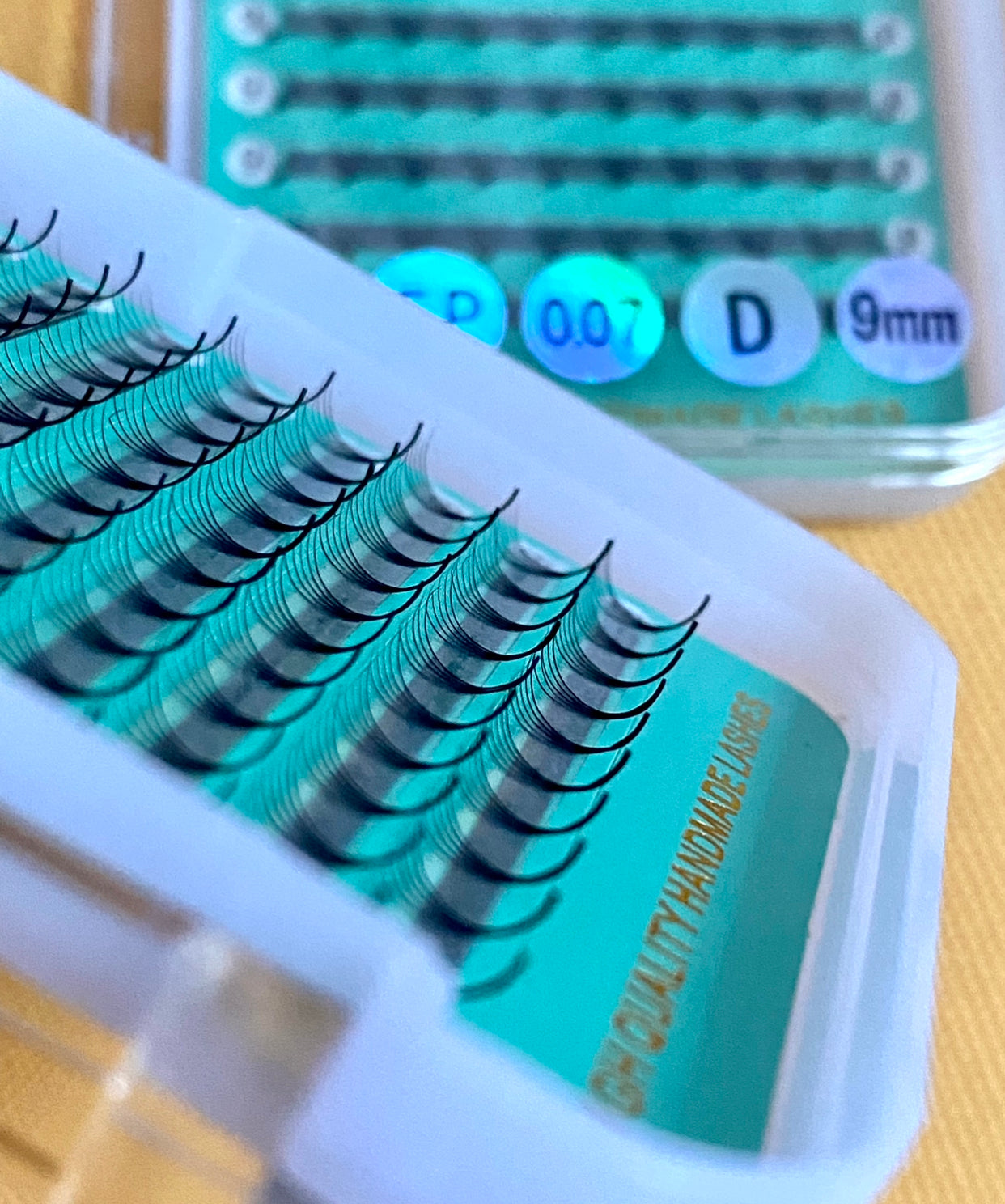 5D - 0.07mm Slim/Pointy Root Medium Stem Premade Fans 16 lines NO-Logo 160 fans 【Sale】