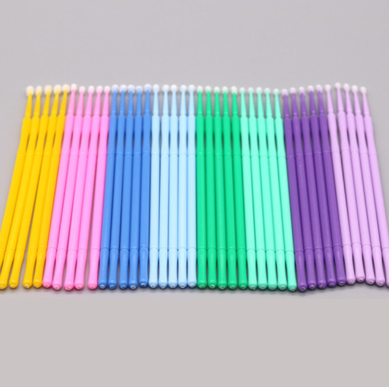 Eyelash Cotton Swabs 2.5mm head 100 pcs