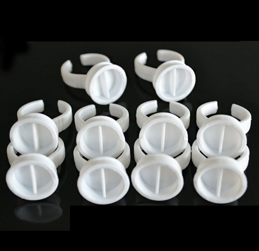 Glue Ring /many shapes - 100 pieces/pack ,