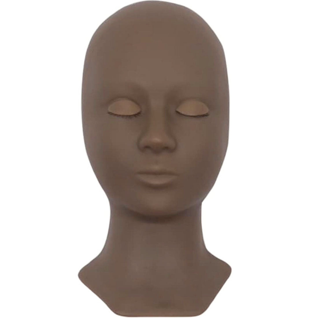 Eyelash Extensions Mannequin Head and Eyelids Training Combo Pack