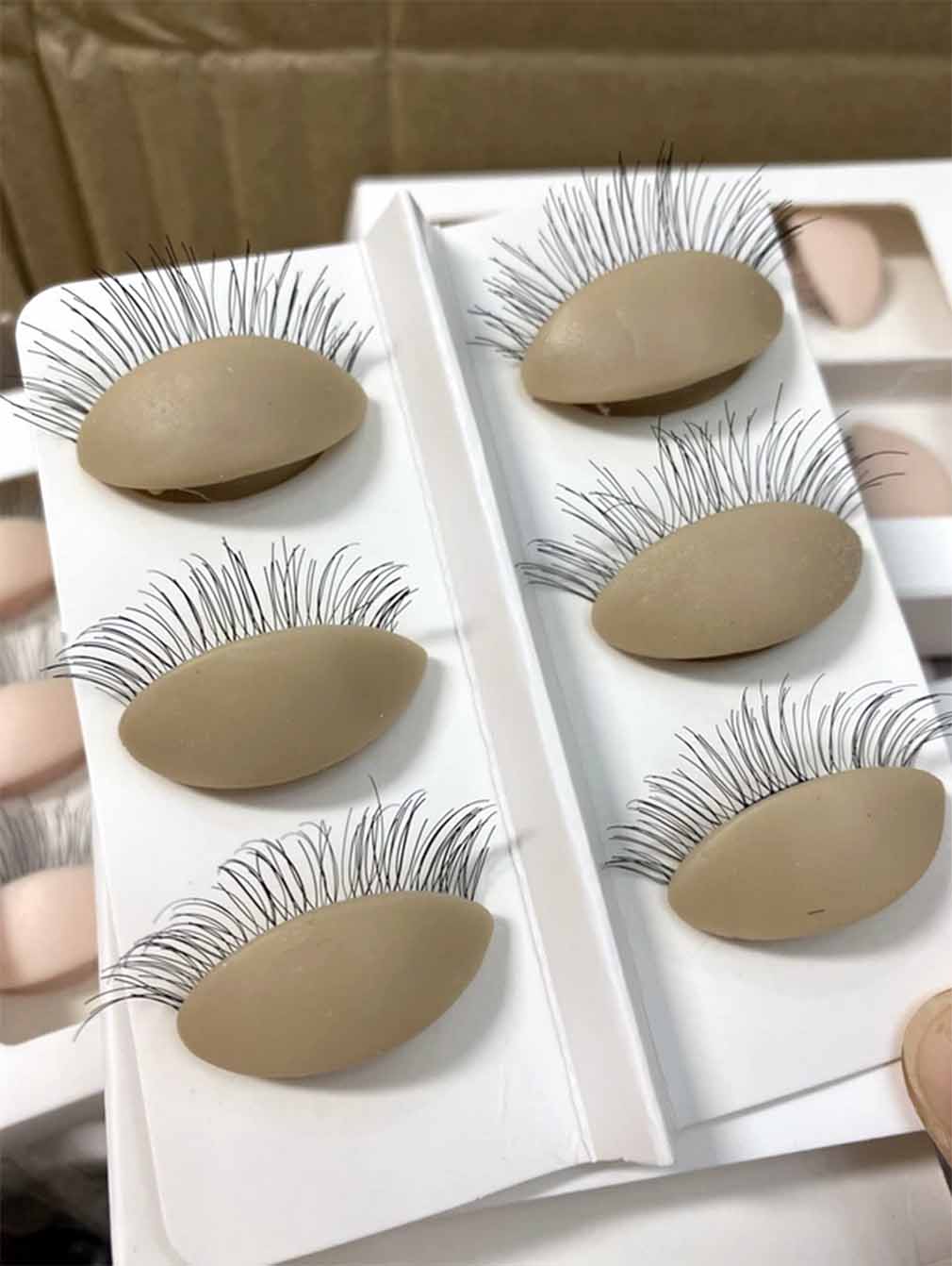Eyelash Extensions Mannequin Head and Eyelids Training Combo Pack