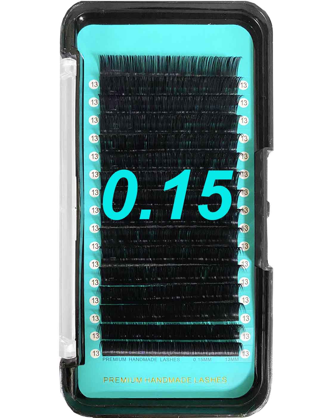 Classic Cashmere Individual Lash Extensions Classic【0.15mm 16-lines】Matte Black Lashes 【CLEARANCE SALE】