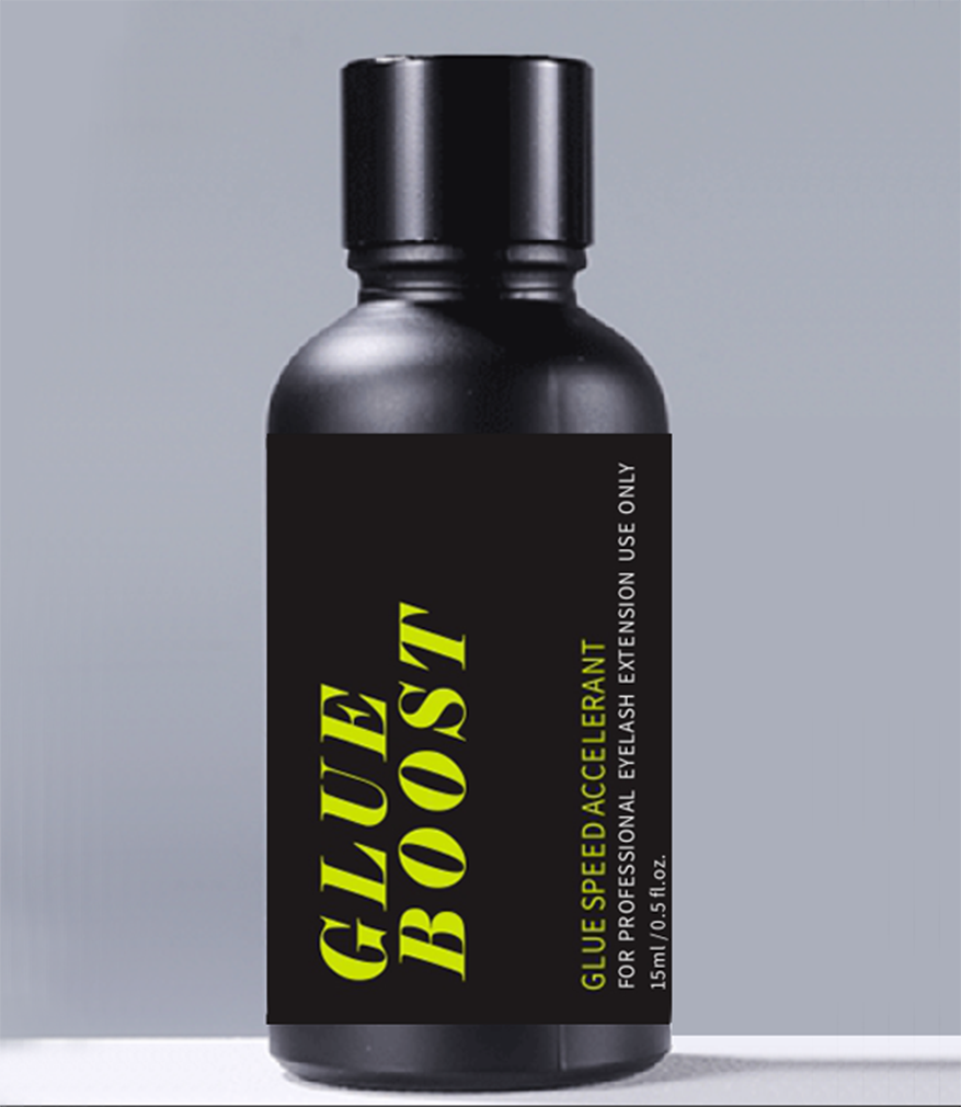 Lash Glue SUPER BOND, Glue Speed Accelerant/ Booster- Apply on lashes after extension【with Vitamin B3 & B5】Restore+Strengthen+Anti-loss