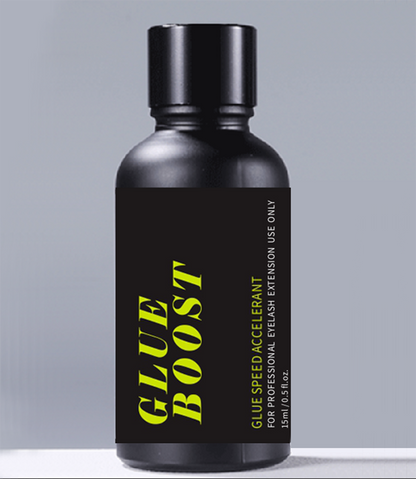 Lash Glue SUPER BOND, Glue Speed Accelerant/ Booster- Apply on lashes after extension【with Vitamin B3 & B5】Restore+Strengthen+Anti-loss
