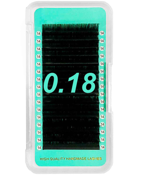 ClassicLook Cashmere Matte FauxMink Deep Black Lashes【0.18mm 16-lines】