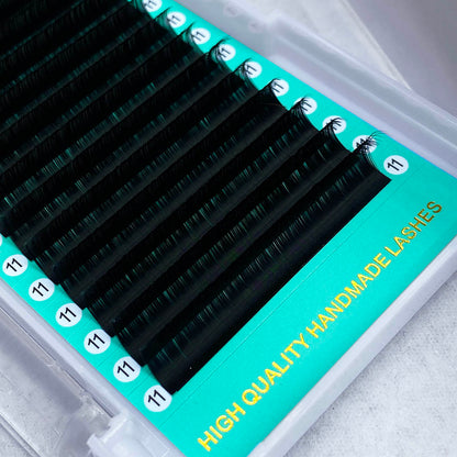 Cashmere PRO Extra Matte Deep Black Lash 【0.02 mm】16-lines - NO logo【Best Quality Ever】