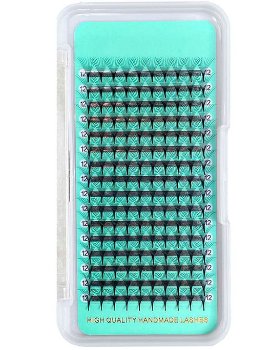 10D Slim/Sharp/Pointy Root Medium Stem Premade Fans 16 lines NO-Logo 160 fans【Sale】