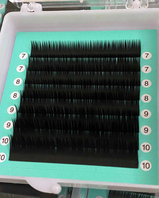 Bottom Lashes Matte Flat/Ellipse Lashes 0.20mm