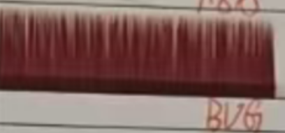 Wine Burgundy Brown Color Lash Extensions (16 lines)  coming soon