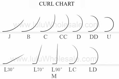 i curl & J curl Bottom Lashes Cashmere PRO Extra Matte Deep Black Lashes 0.07mm【Best Quality Ever】