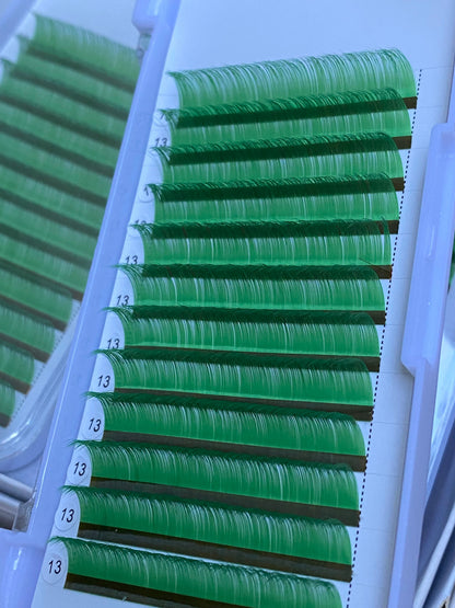 0.05mm Green Lashes 12rows