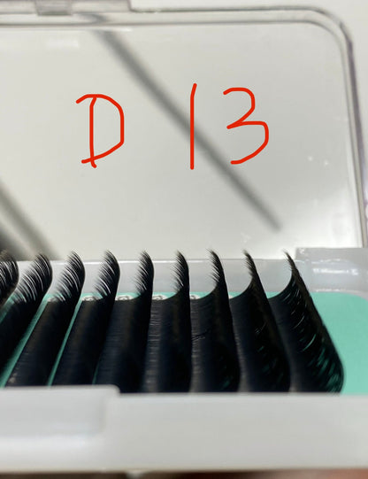 Cashmere PRO Extra Matte Deep Black Lash 【0.02 mm】16-lines - NO logo【Best Quality Ever】