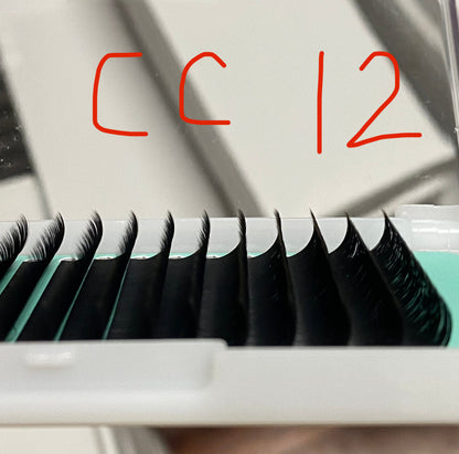 Cashmere PRO Extra Matte Deep Black Lashes 【16 lines no-logo】0.03mm【BEST QUALITY EVER】