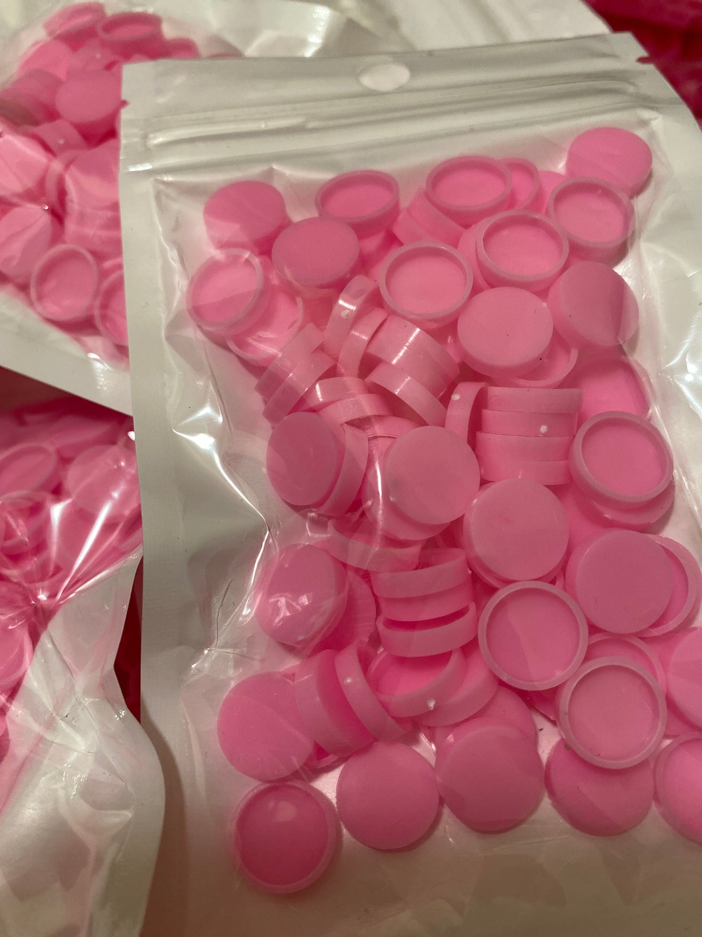 Glue Ring /many shapes - 100 pieces/pack ,