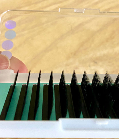 L curl lashes (70-degree, 30-degree)  【Best Quality Ever】0.03mm 0.05mm Cashmere Extra Matte Dark Black Lashes