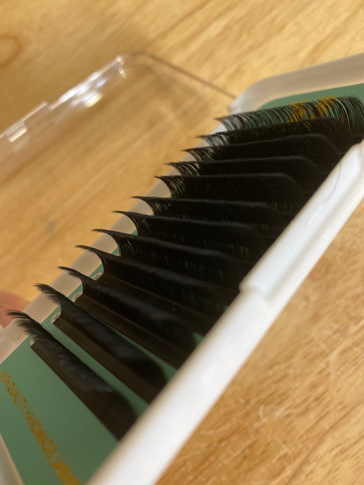 LC , LD curl Lashes 0.06 mm【Best Quality Ever】Cashmere Extra Matte Dark Black Lashes