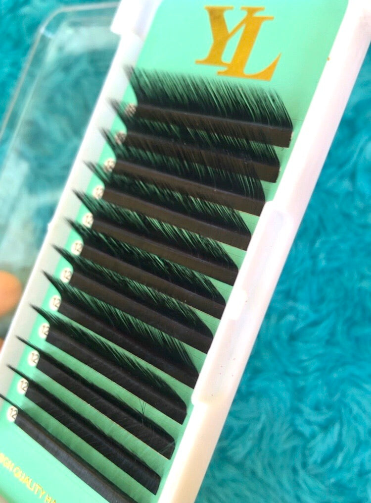 L curl lashes (70-degree, 30-degree)  【Best Quality Ever】0.03mm 0.05mm Cashmere Extra Matte Dark Black Lashes