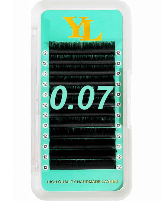 Cashmere【Original】Deep Black Lashes 0.07mm 12-lines 【Final Sale】