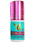 BABY PINK GLUE【Invisible Finish When Dry】 0.5 to 1 Second FAST Drying STRONG / 8 Weeks Long Retention Glue 5ml【Made in Taiwan】