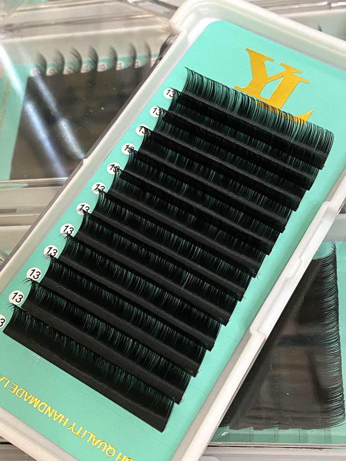 i curl & J curl Bottom Lashes Cashmere PRO Extra Matte Deep Black Lashes 0.07mm【Best Quality Ever】