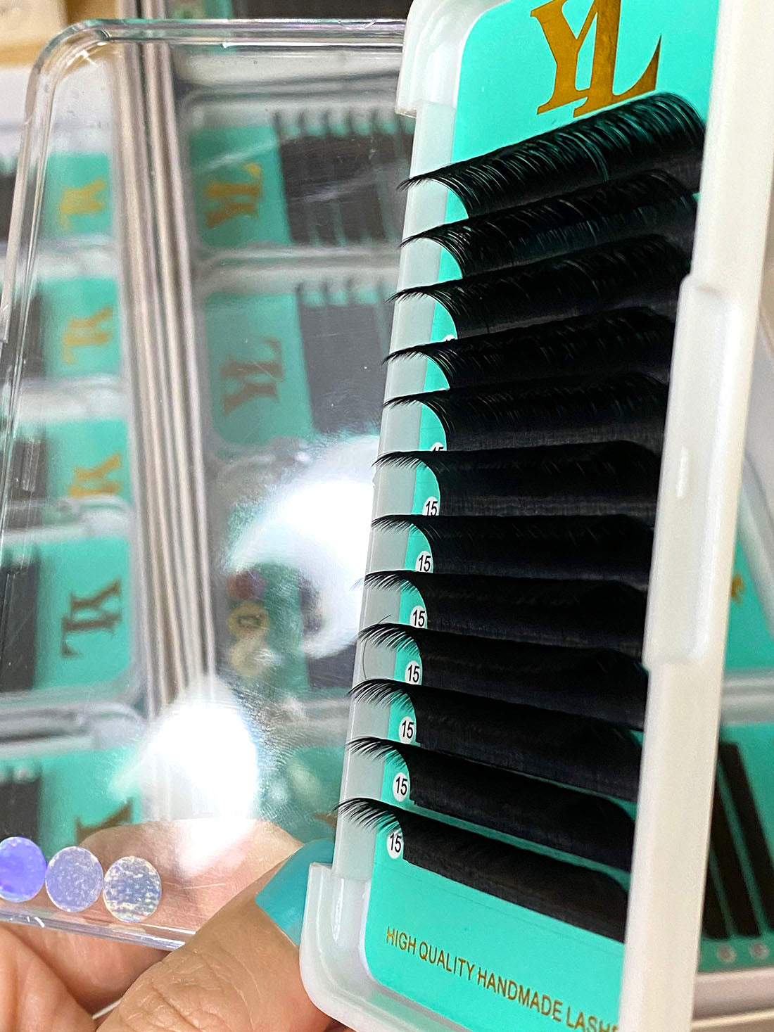 Classic Cashmere Matte Dark Black Lashes 0.10mm 16 Rows NO-logo【Best Quality Ever】