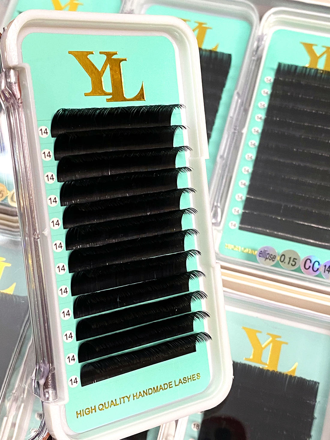 Flat Lash -Ellipse Lashes- 0.10mm - 8 to 18mm