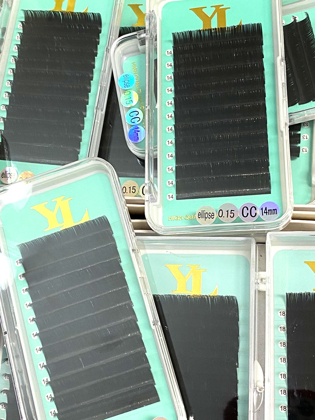 Flat Lash -Ellipse Lashes- 0.10mm - 8 to 18mm