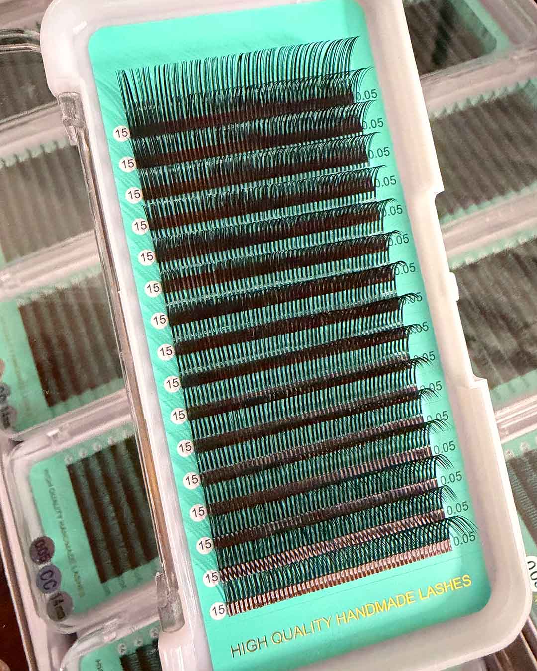 Wispy 5D Pre-Bundled Wet Lash Fans 0.05mm